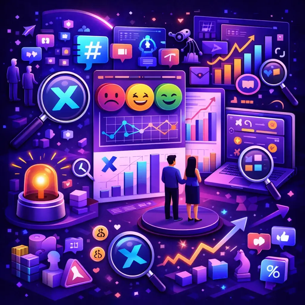 X Takip & Sentiment Raporlama Kapsamı ve Senaryoları